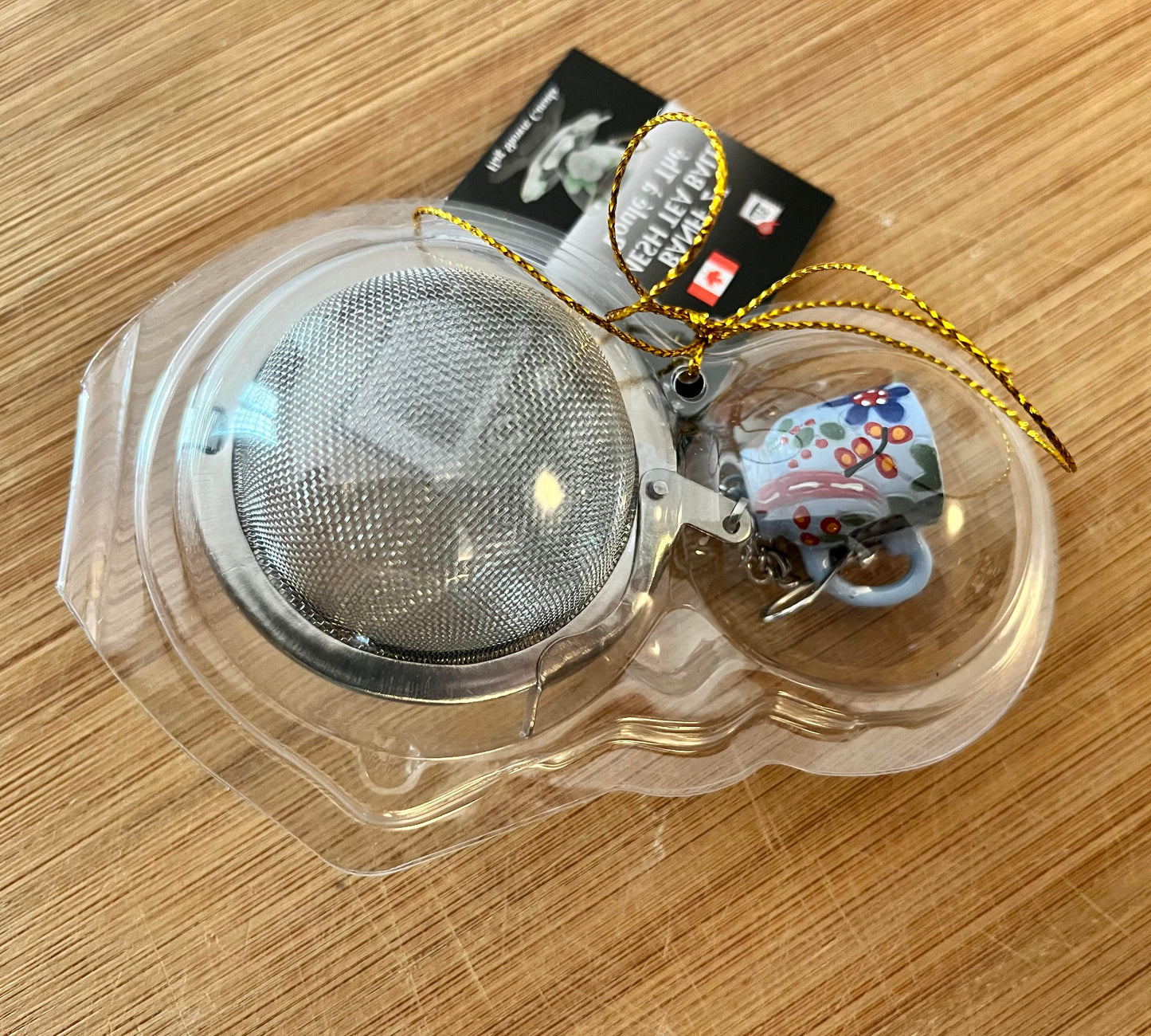 Banff Mesh Tea Ball Infuser with Charm